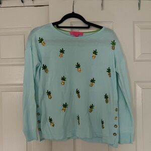 Lilly Pulitzer Pineapple Sweater